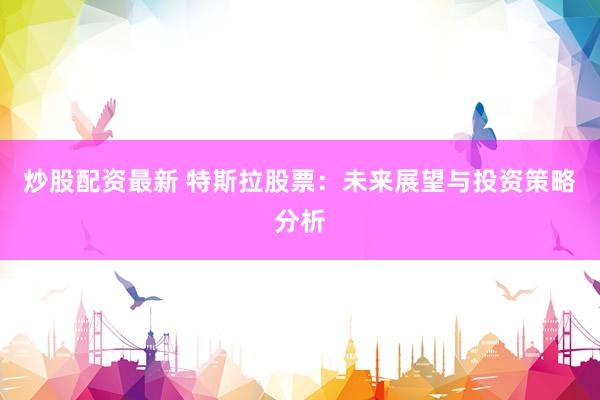 炒股配资最新 特斯拉股票：未来展望与投资策略分析