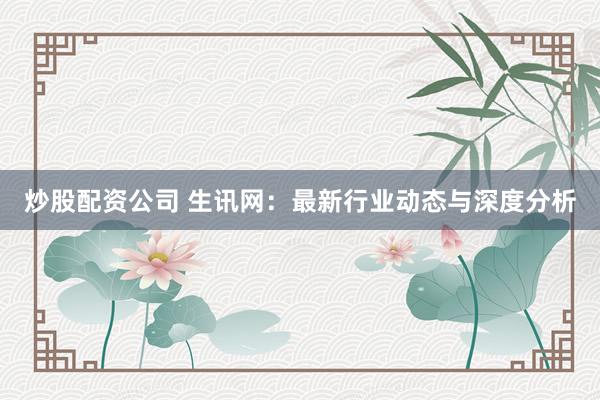 炒股配资公司 生讯网：最新行业动态与深度分析